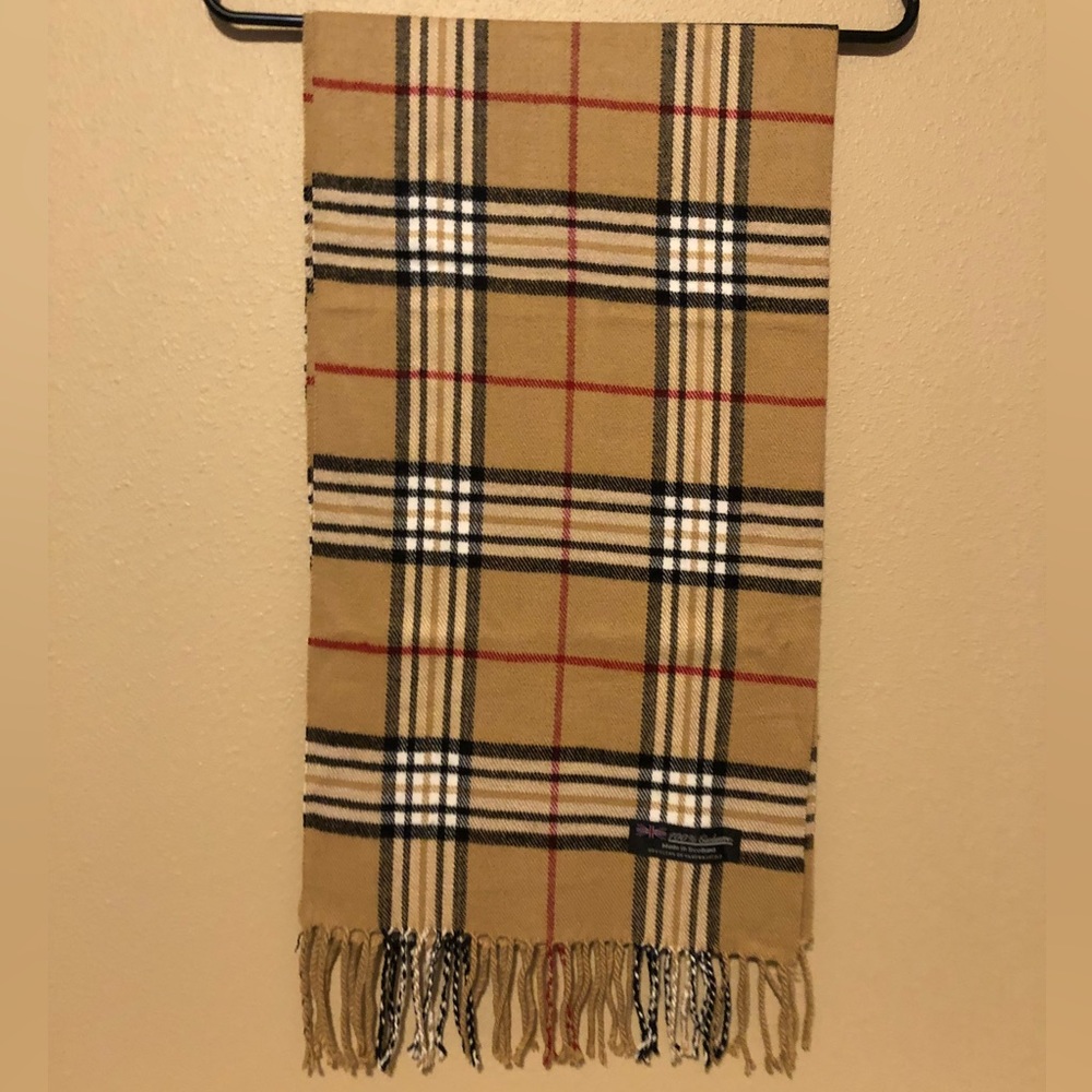 Burberry Style Scarf